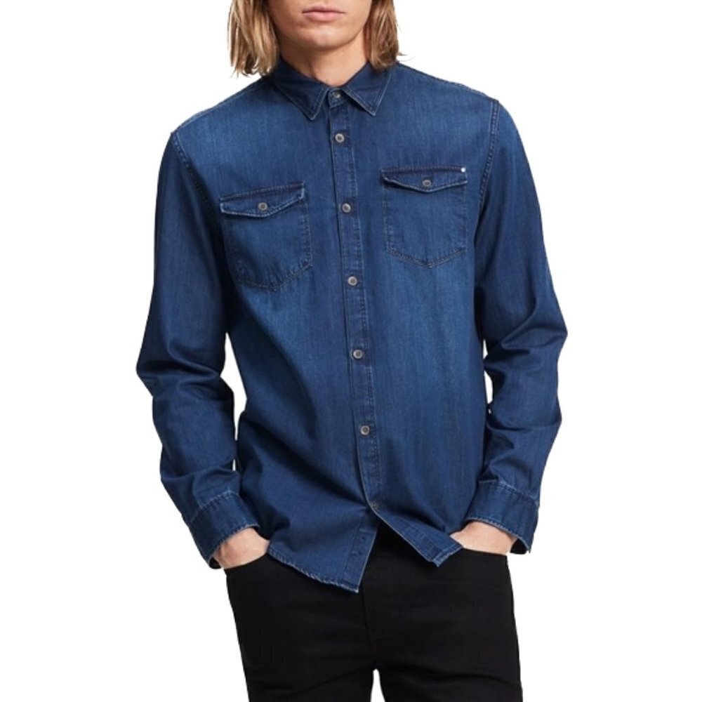 ❤️ 🆕 CALVIN KLEIN JEANS men’s Button Down Shirt Size M